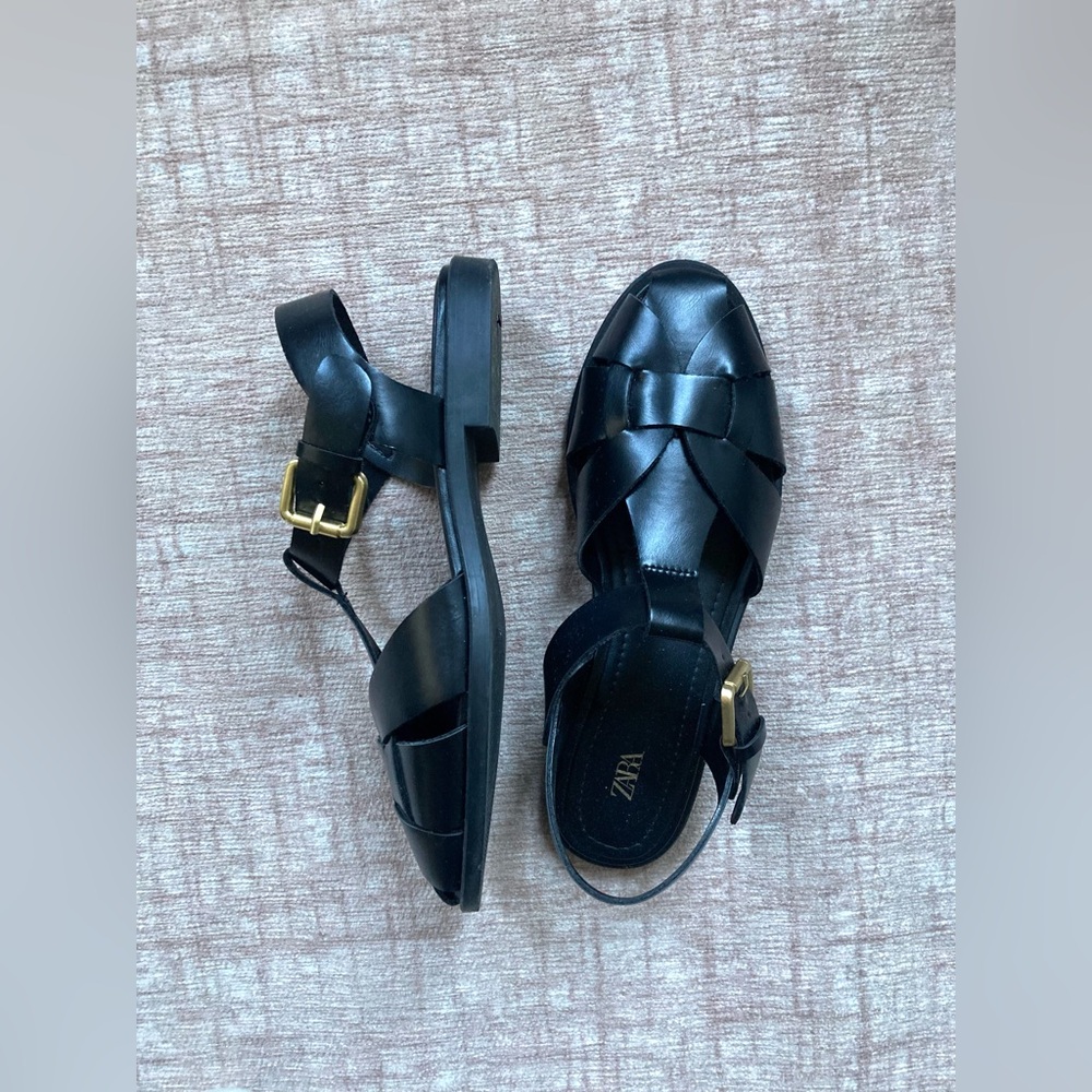 Zara Fisherman flat sandals